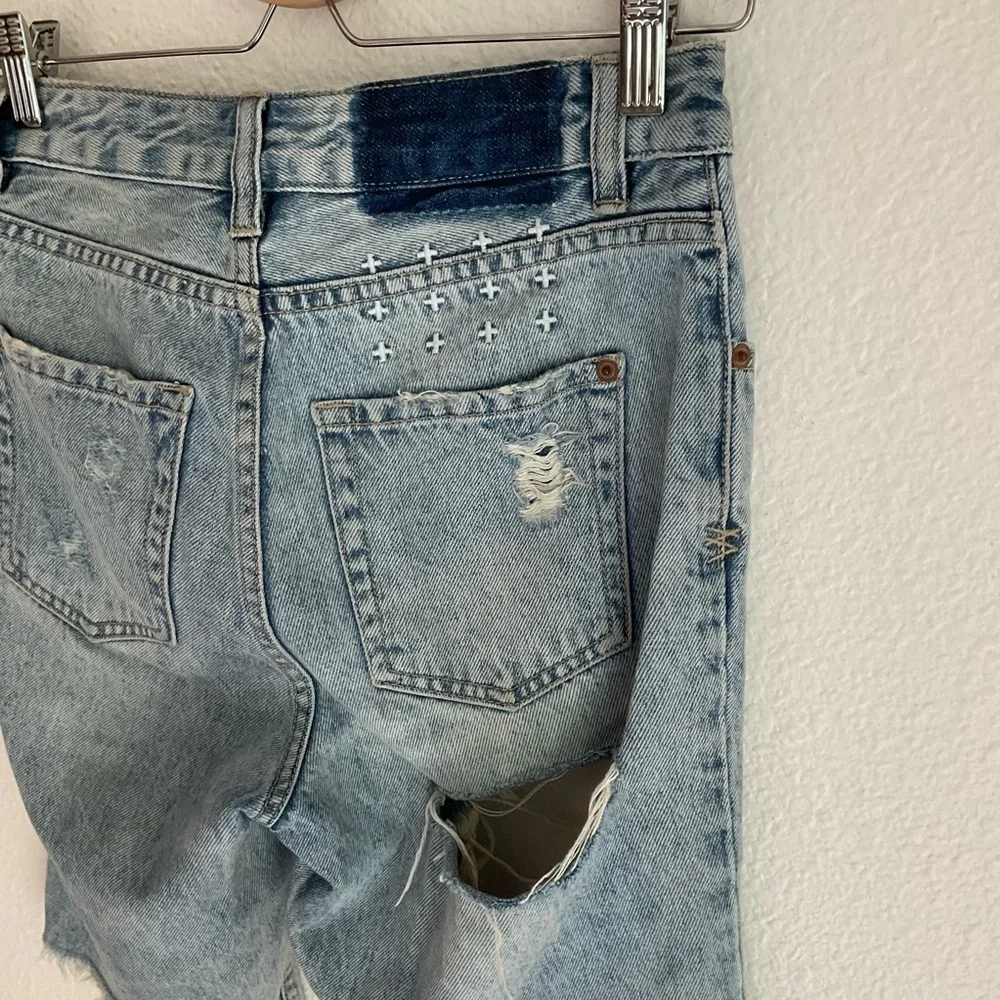 Ksubi Denim Thrashed Shorts
